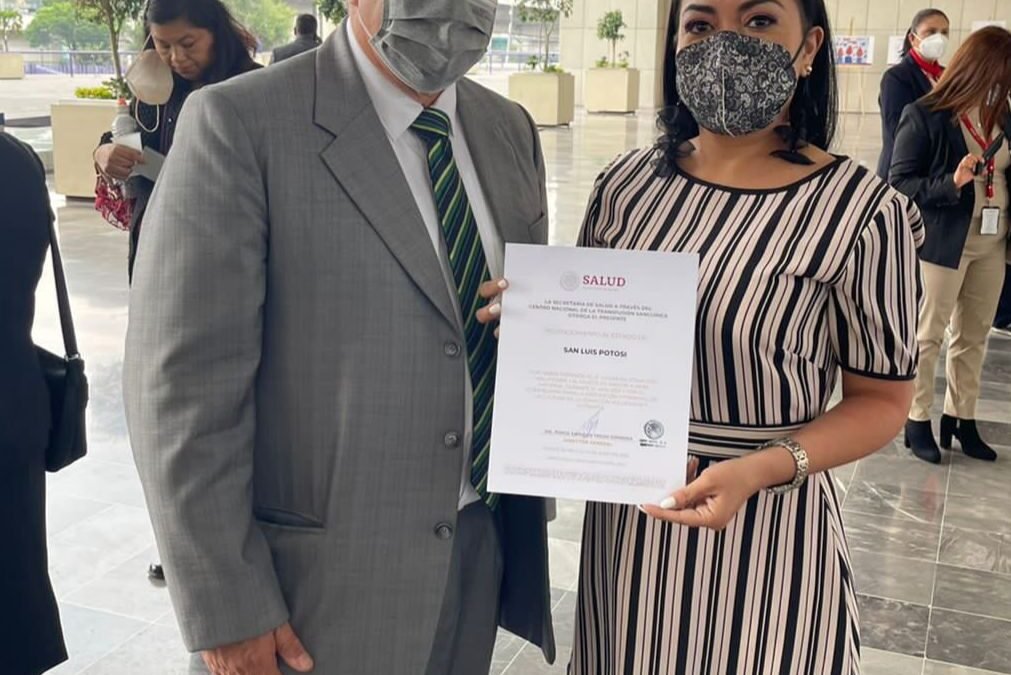 SLP, SEGUNDO LUGAR NACIONAL EN DONACIÓN DE SANGRE