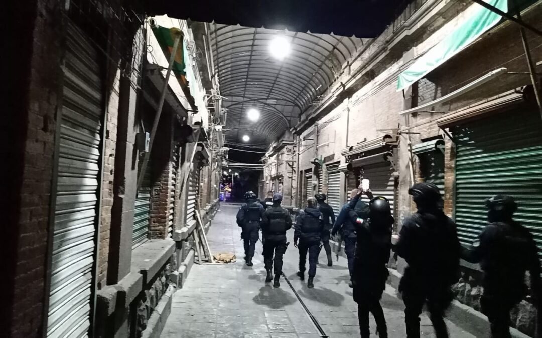 Guardia Municipal implementa operativo Mercado Seguro