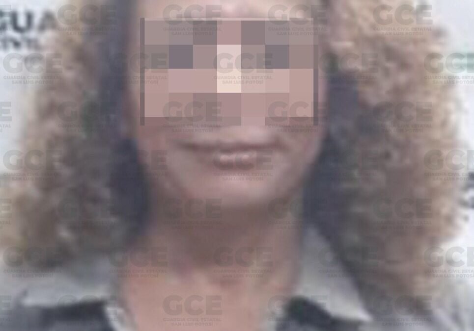 OFICIALES DE LA GUARDIA CIVIL ESTATAL DETIENEN A MUJER POR EL PRESUNTO DELITO DE LESIONES