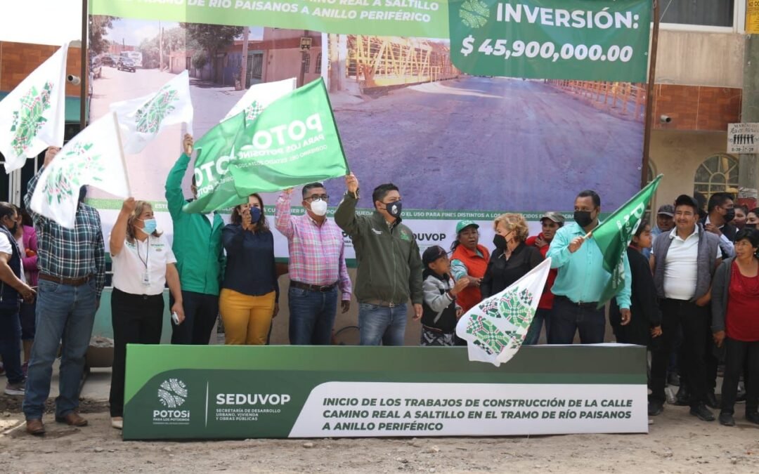 GOBERNADOR ARRANCA REHABILITACIÓN DE CAMINO REAL A SALTILLO