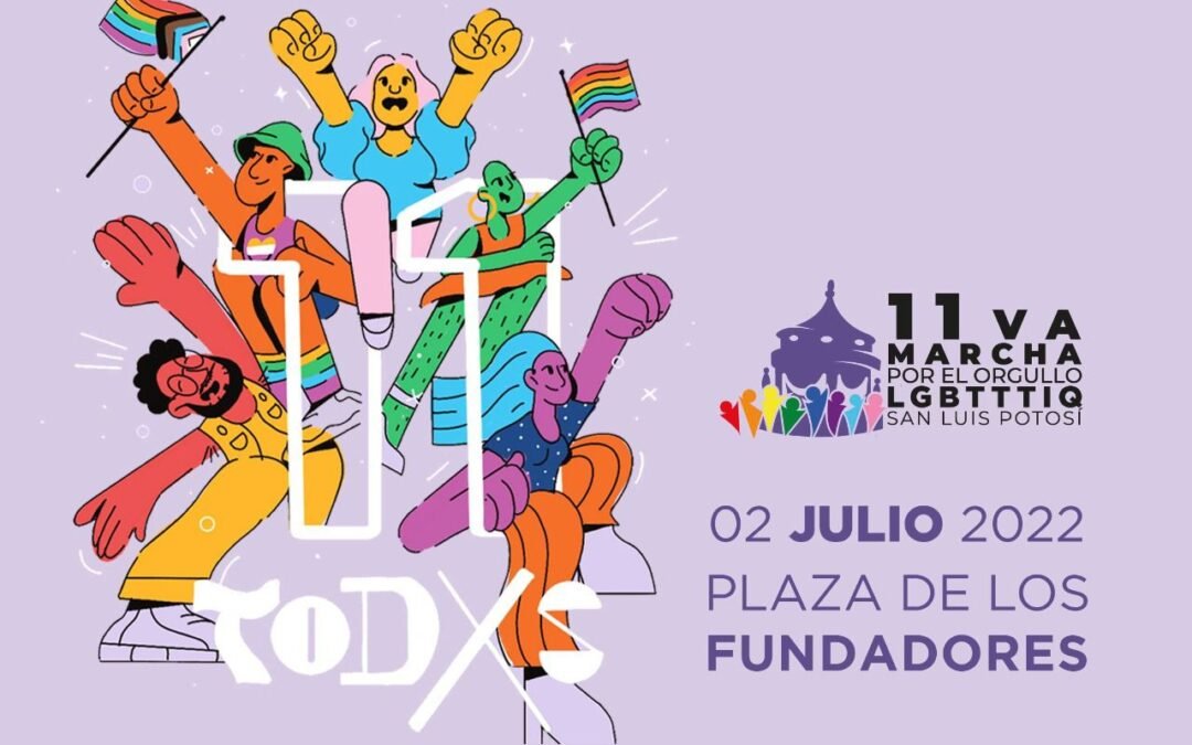 Apoya Ayuntamiento de SLP Marcha LGBT+