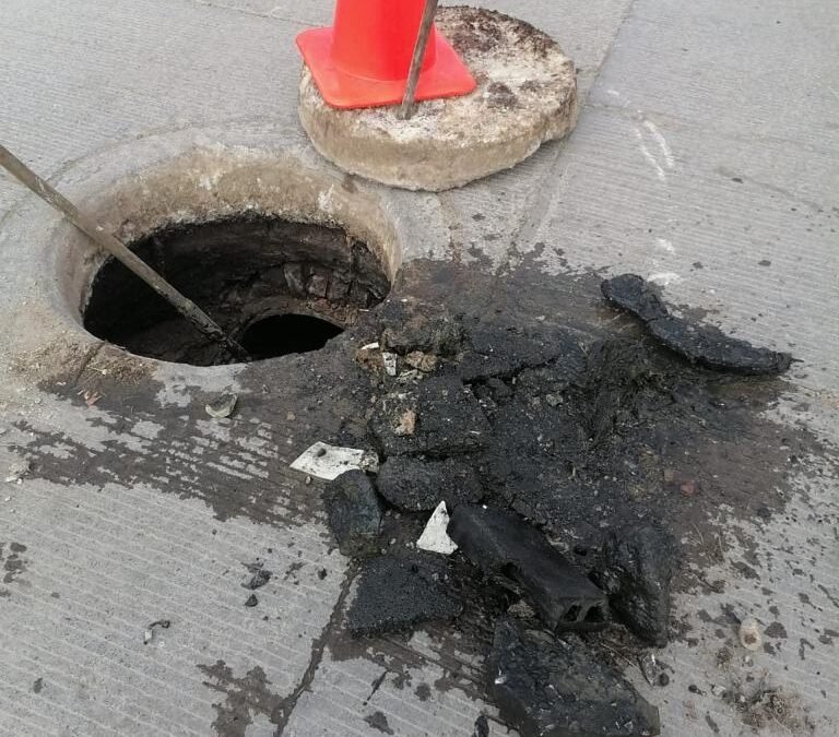 AVANZA PROGRAMA DE DESAZOLVE EN LA DELEGACIÓN DE VILLA POZOS