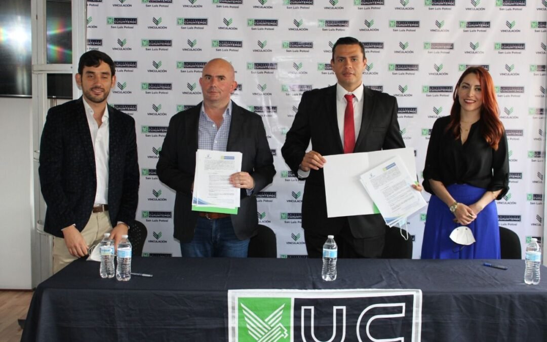 Ayuntamiento de San Luis Potosí y Universidad Cuauhtémoc firman convenio en favor de deportistas potosinos