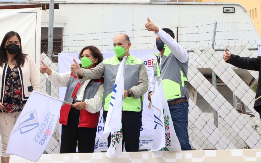 Alcalde Enrique Galindo puso en marcha la rehabilitación del Paseo de los Derechos Humanos