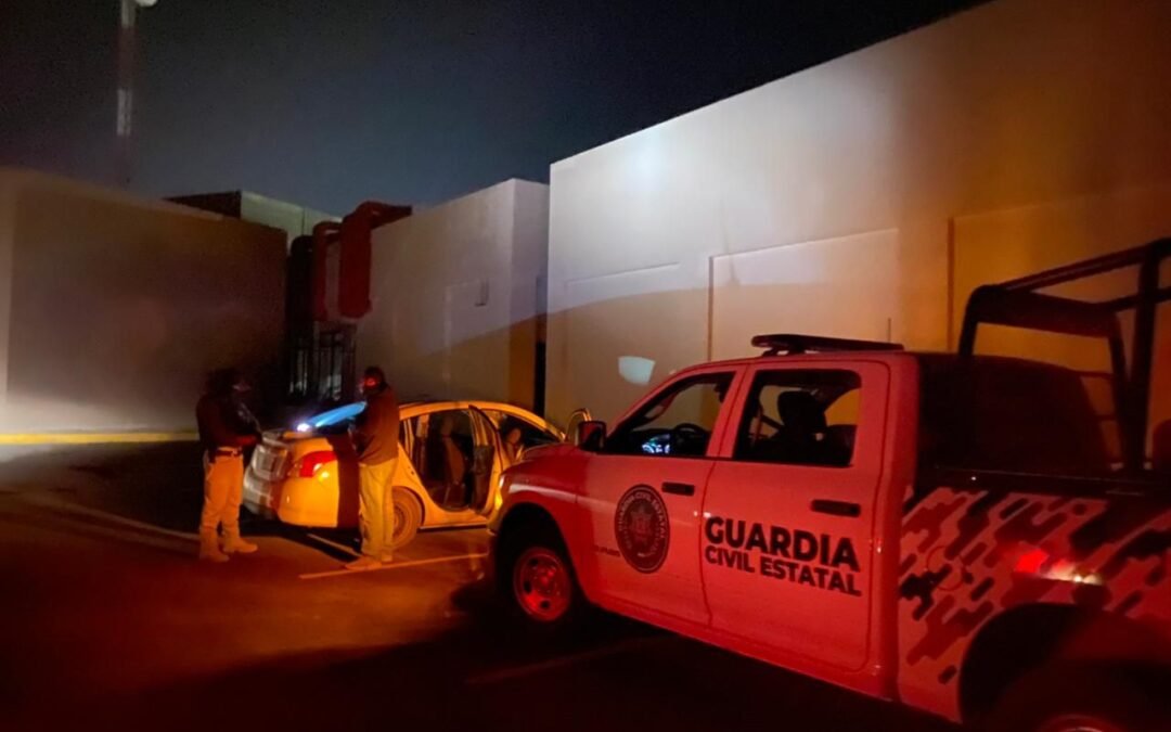 OFICIALES DE LA GUARDIA CIVIL ESTATAL RESCATAN A MASCULINO QUE HABÍA SIDO PRIVADO DE SU LIBERTAD