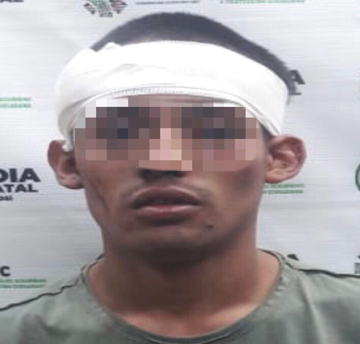 Detienen a presunto asaltante en privadas de las haciendas