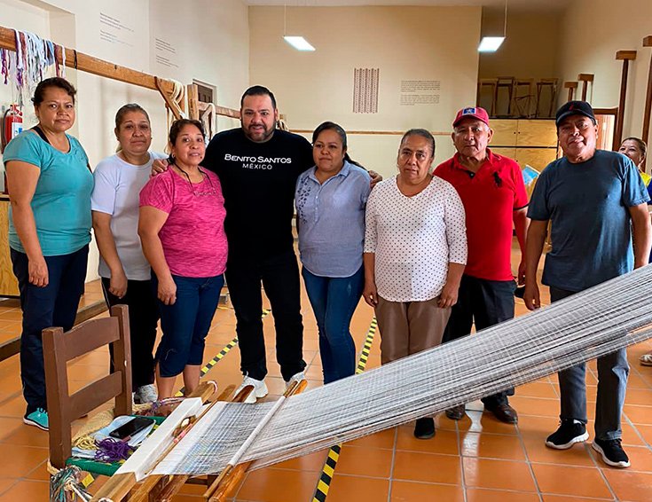 Rebozo y telar Potosinos a la conquista del mundo de modas