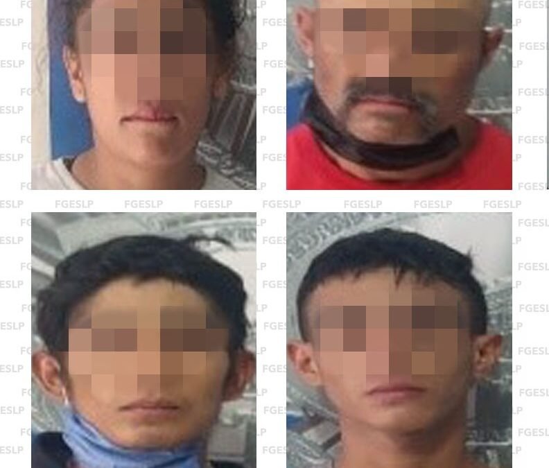 CAPTURA PDI A TRES HOMBRES Y UNA MUJER POR ROBO VIOLENTO A REPARTIDOR