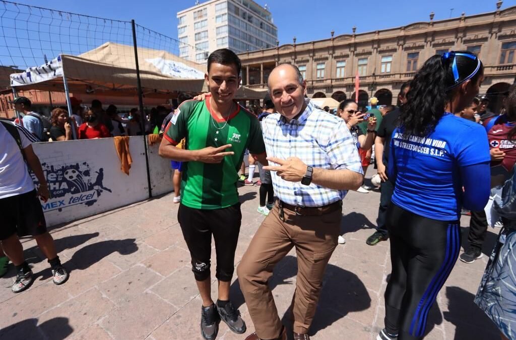 El torneo “De la Calle a la Cancha” reafirma el impulso del Gobierno de la Capital a los deportistas potosinos