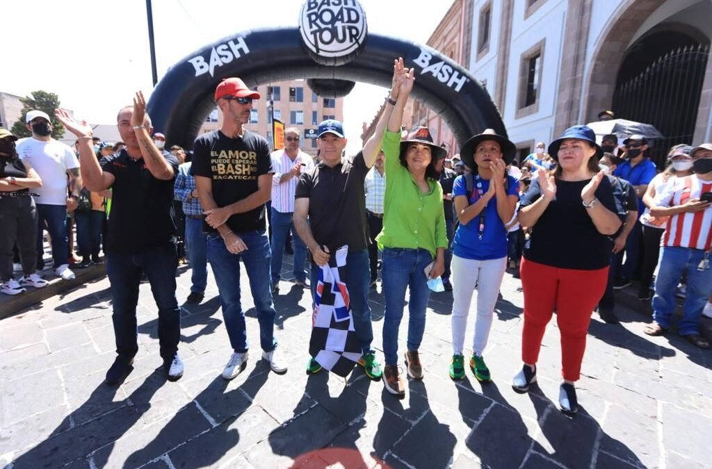 Encabeza el alcalde Enrique Galindo el espectacular inicio del “Bash Road Tour 2022”
