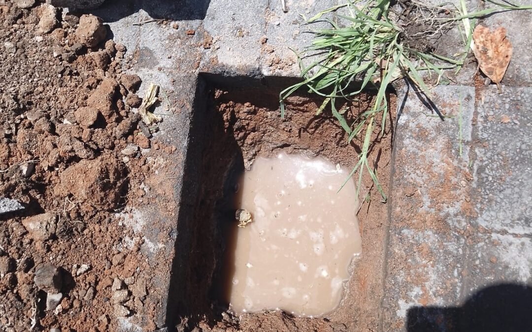 INTERAPAS CLAUSURA TOMA CLANDESTINA EN CAMELLÓN DE LA COLONIA SIMÓN DÍAZ