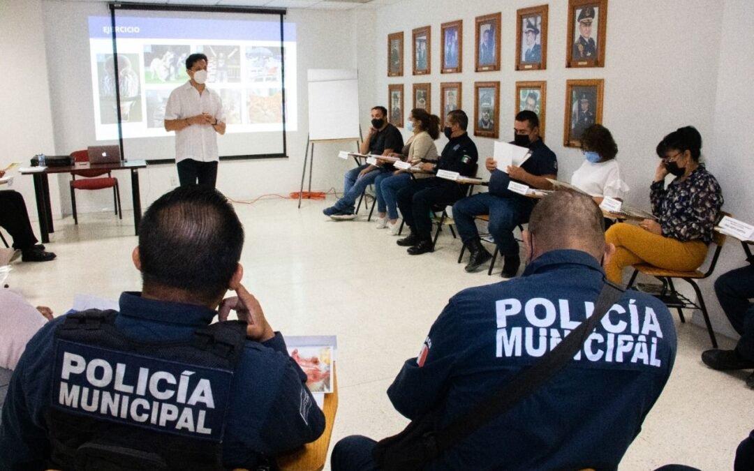 Policías Municipales reciben capacitación internacional para incrementar la confianza de los potosinos
