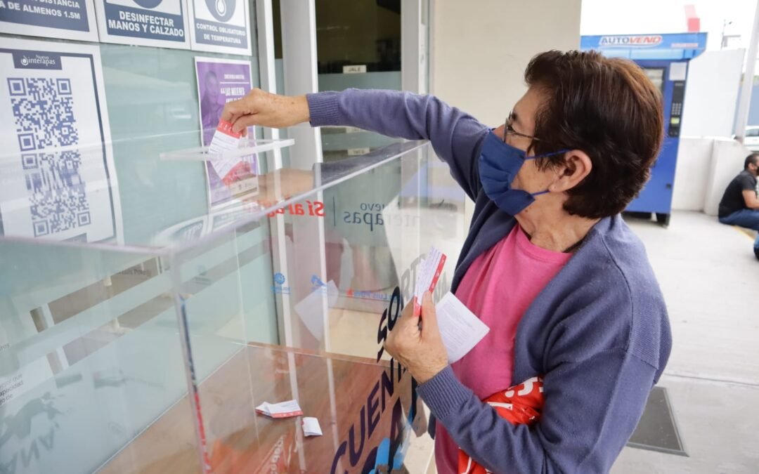 HABILITA INTERAPAS SUCURSALES PARA ENTREGA DE BOLETOS DEL SORTEO “CUENTA SANA, GANA”