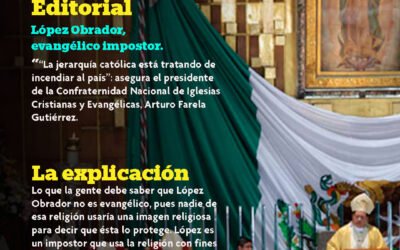 López Obrador, evangélico impostor