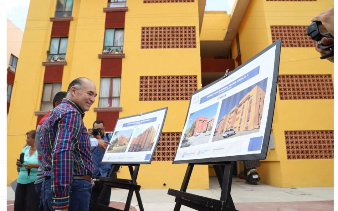 Gobierno de la Capital rescató la unidad habitacional María Cecilia, después de mantenerse 30 años en el abandono