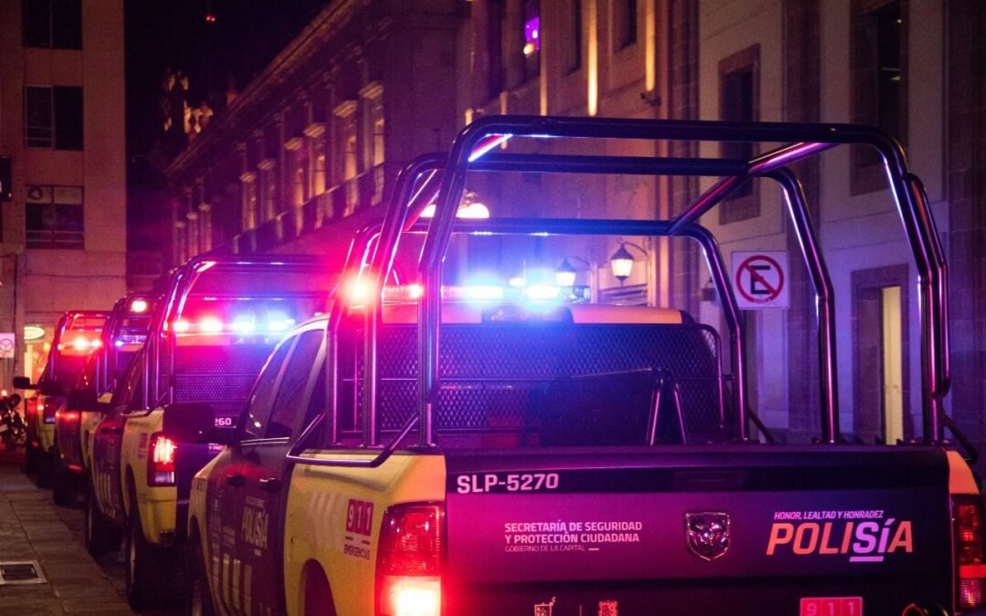 En julio, Policía Municipal de SLP recuperó 42 vehículos y detuvo a 235 presuntos delincuentes