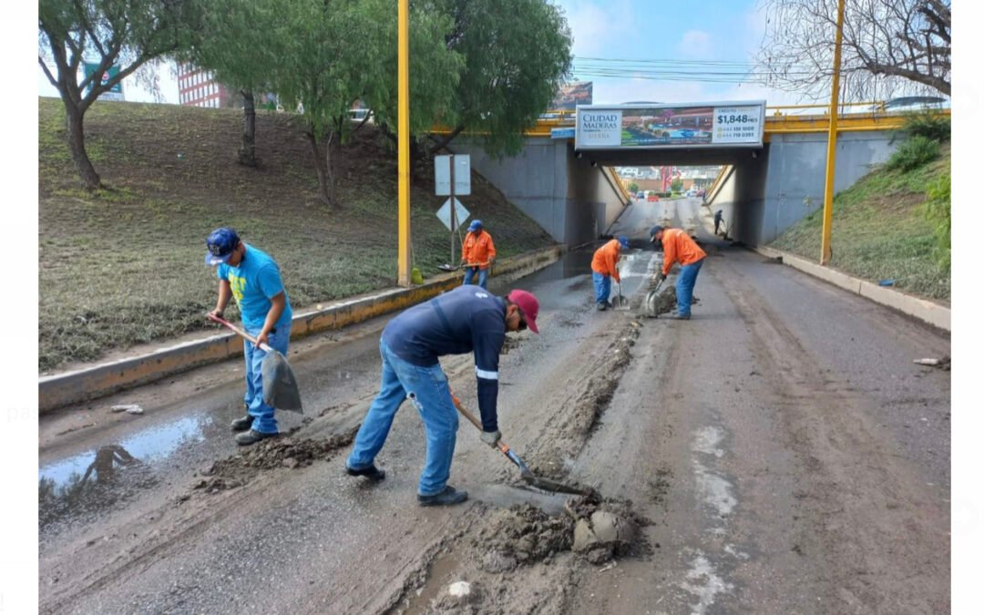 Para evitar inundaciones, Gobierno de la Capital ha recolectado 24 toneladas de basura en vialidades