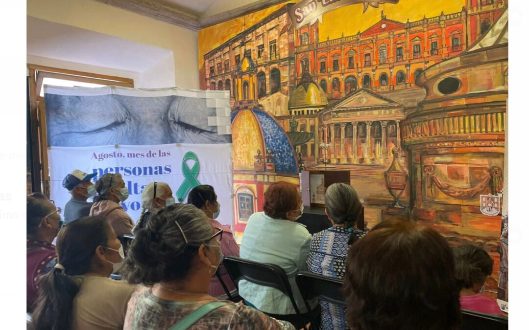 DIF Capitalino y Turismo Municipal unen acciones, a favor de Adultos Mayores de SLP