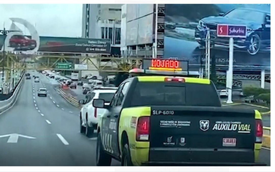 Policía Vial de la Capital activa operativo Tláloc