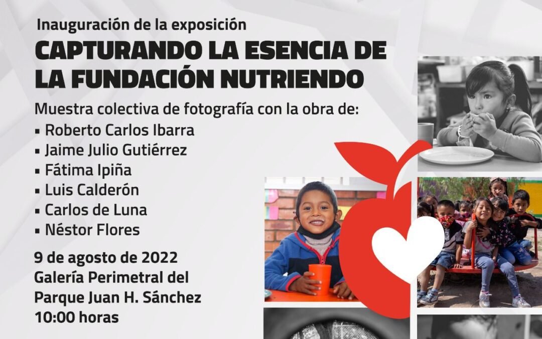 Exposición fotográfica de la Fundación Nutriendo en la galería del Parque de Morales