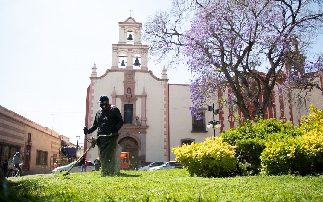 Con alumbrado, mejoras en jardines y pintura, Gobierno de la Capital ha beneficiado a más de 700 mil potosinos