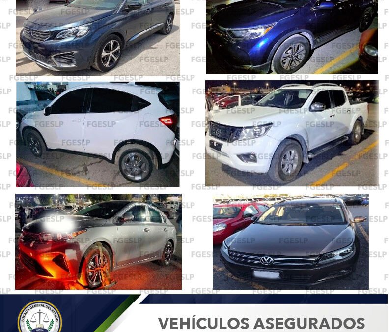 EN UN DÍA ASEGURARON SEIS VEHÍCULOS EN EL ESTACIONAMIENTO DE LA FENAPO