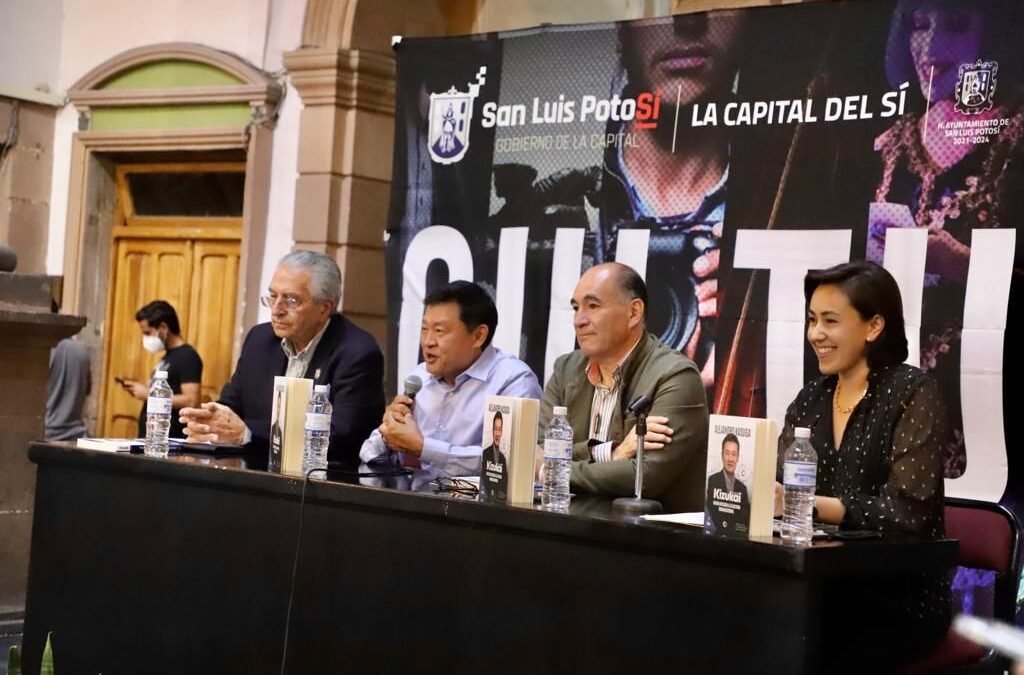 El método Kizukai, de Alejandro Kasuga, se implementará en SLP, anunció el  Enrique Galindo