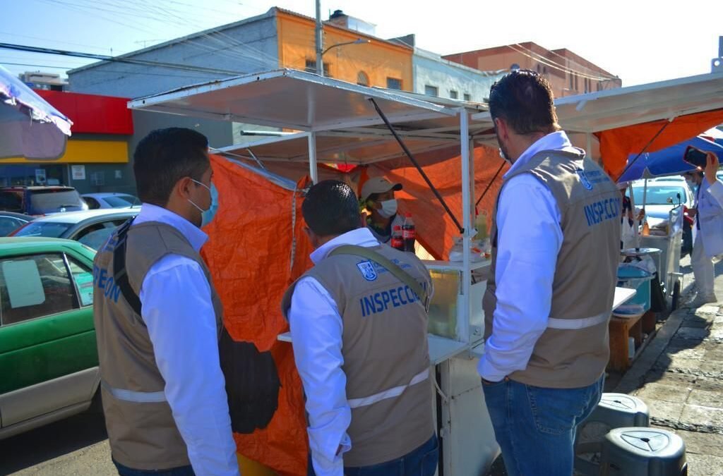 Ayuntamiento de la Capital refuerza supervisión de la actividad comercial en vía pública