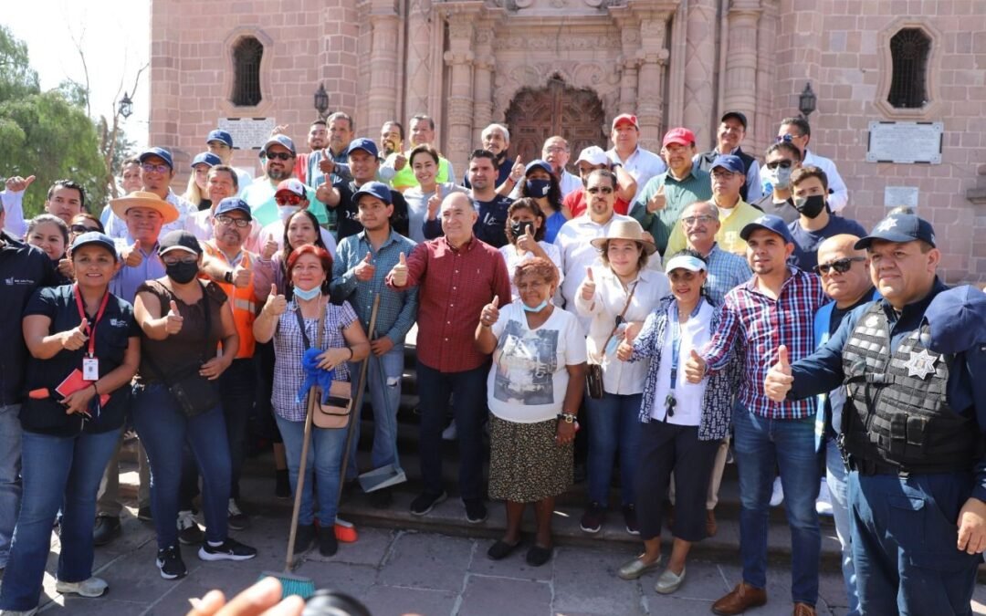Ayuntamiento de SLP y el Ejército Mexicano trabajan hombro con hombro en el Domingo de Pilas de la Calzada de Guadalupe