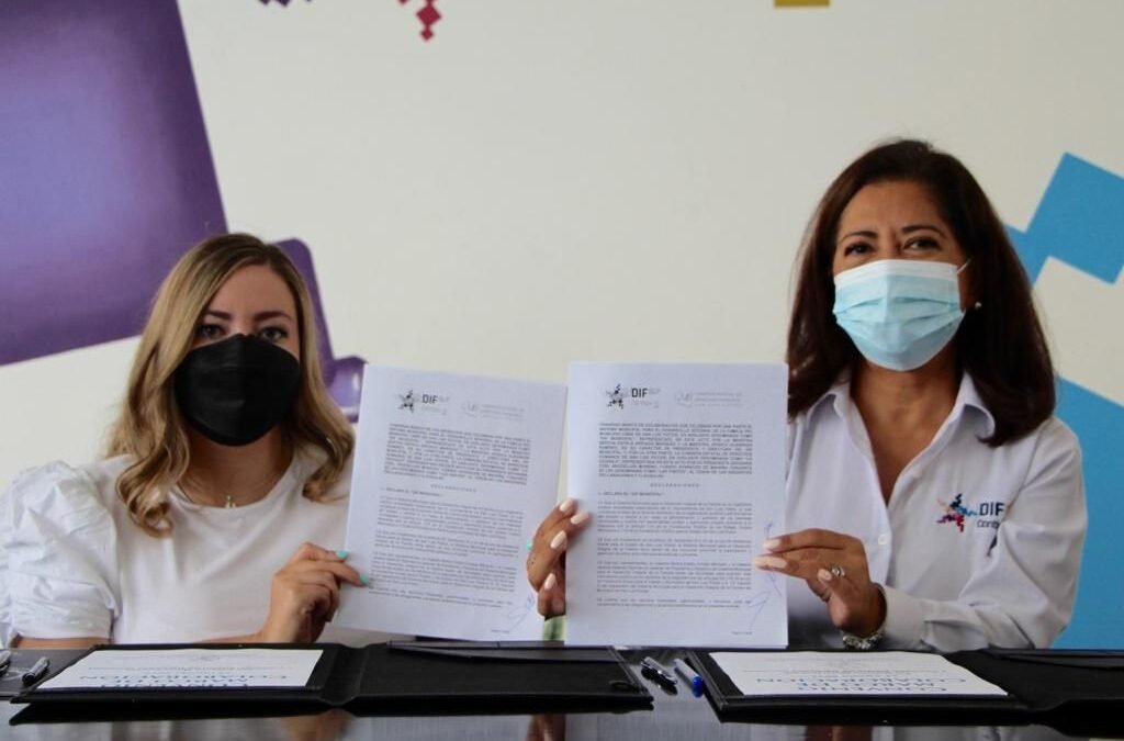 DIF Municipal y CEDH de San Luis Potosí signan convenio colaborativo