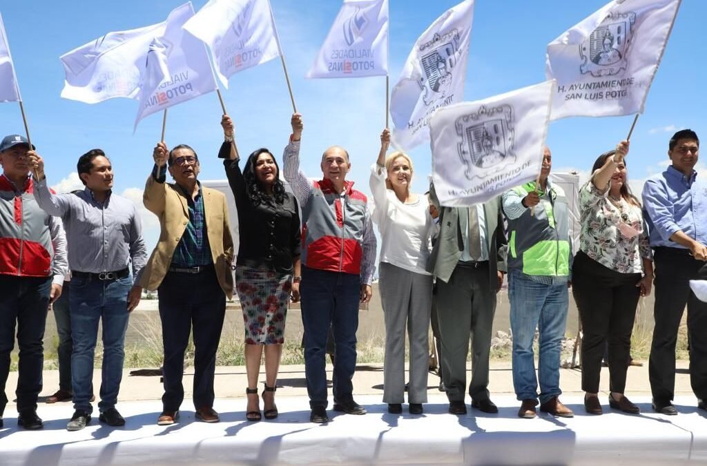 Alcalde Enrique Galindo inició con obras de rescate vial en avenida Tercer Milenio y en la fracción Milpillas