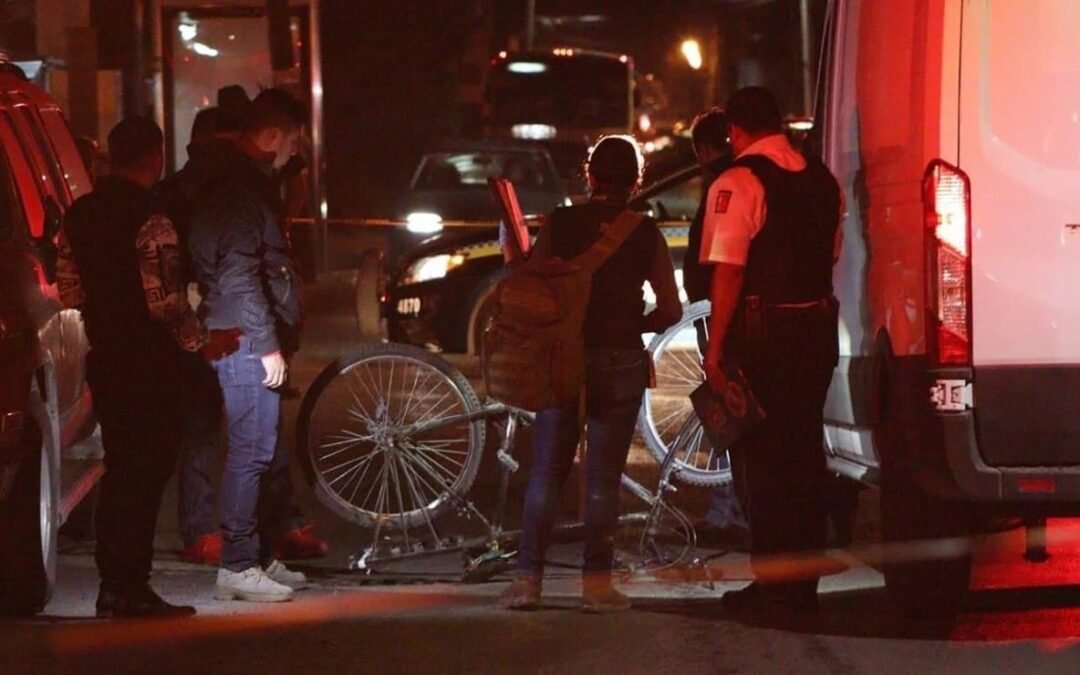 ASESINAN A CICLISTA EN UNA CALLE DE LA COLONIA POPULAR