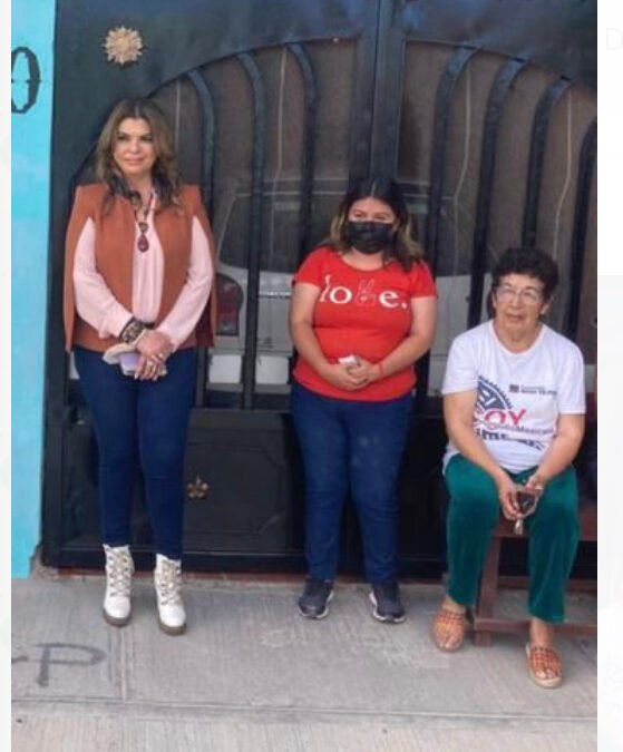 Regidora Ángeles Hermosillo gestiona acciones de limpieza y desazolve en Fraccionamiento Los Olivos