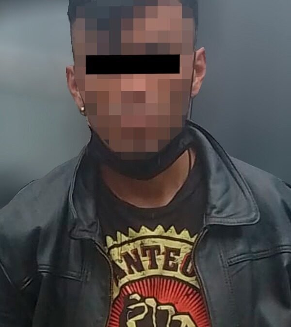 En oportuna respuesta de agentes de la SSPC, se detiene a sujeto que fue detectado hurtando cableado de una empresa telefónica