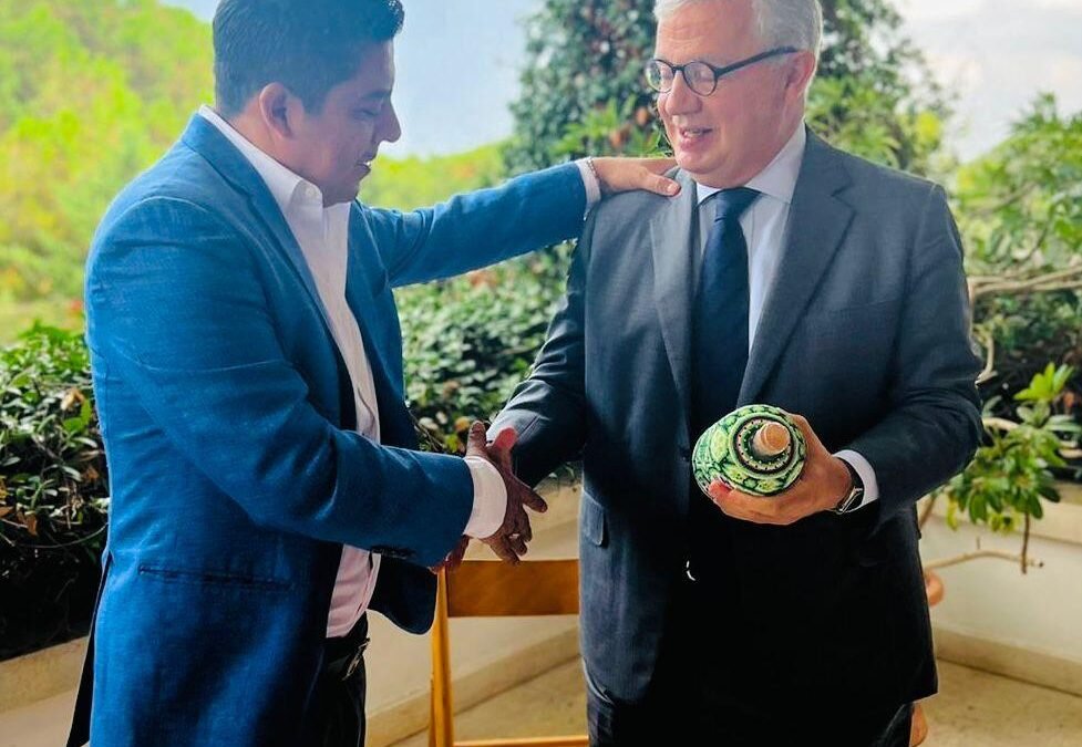 REACTIVA GOBERNADOR RICARDO GALLARDO CON LÍBANO COMERCIALIZACIÓN DE PRODUCTOS POTOSINOS