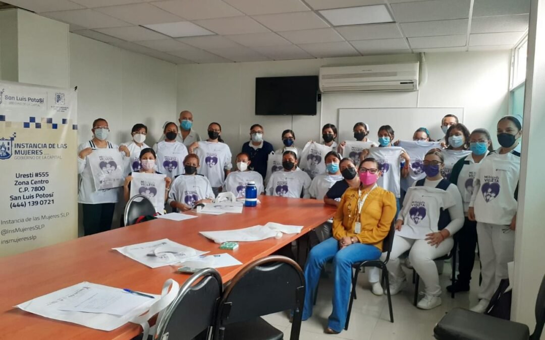Se conforma Mi Brigada Violeta en Unidad de Medicina Familiar del IMSS
