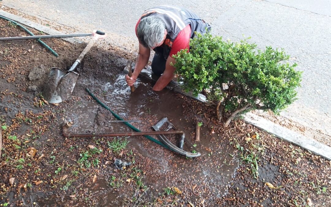 RECUPERA INTERAPAS IMPORTANTE CAUDAL DE UNA TOMA CLANDESTINA
