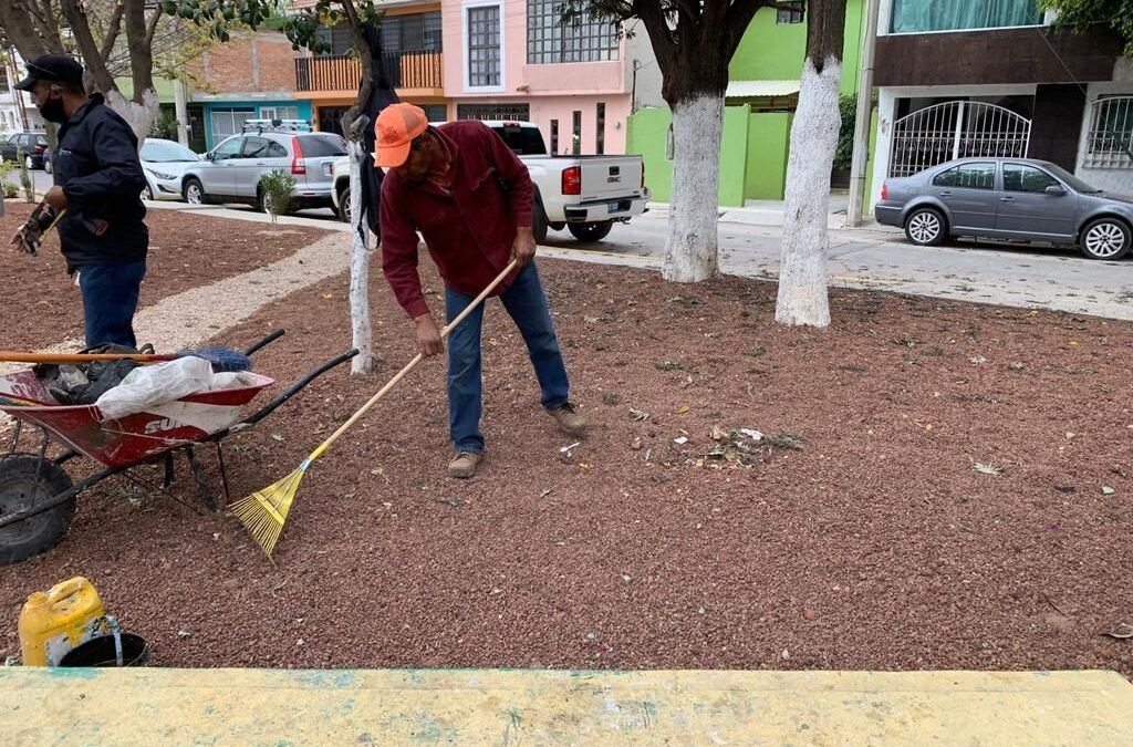 Con rehabilitación de áreas verdes, el Gobierno de la Capital beneficia a más de 675 mil potosinos