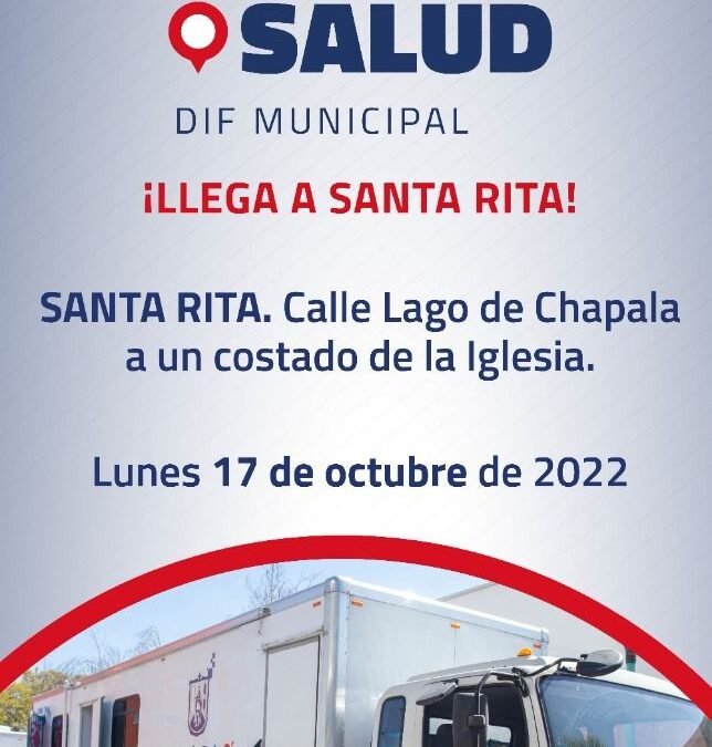 Este lunes inicia “La Ruta de la Salud” en la comunidad de Santa Rita en la delegación de Villa de Pozos