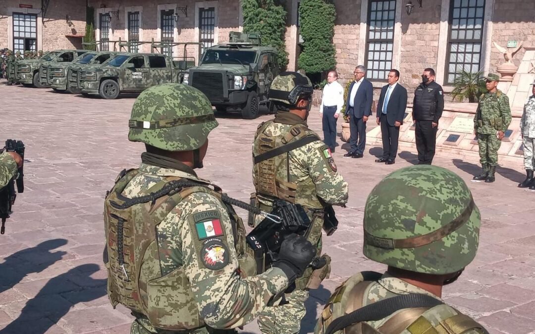 DUPLICA GUARDIA NACIONAL PRESENCIA EN EL ESTADO CON 650 ELEMENTOS