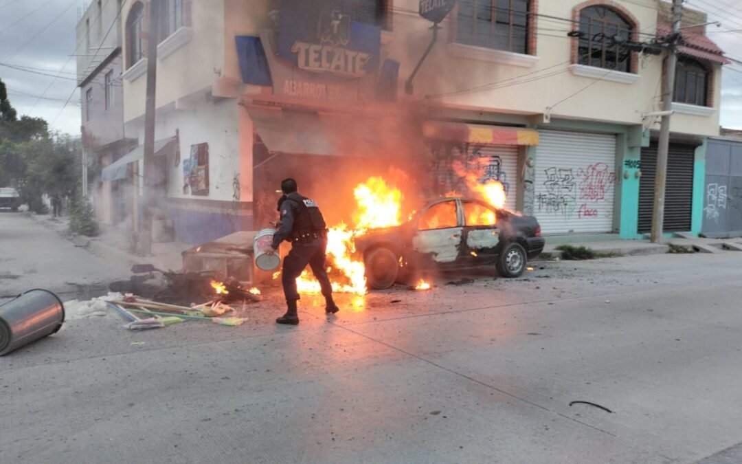 Tras riña en colonia Progreso,  Guardia Municipal detiene a dos hombres.