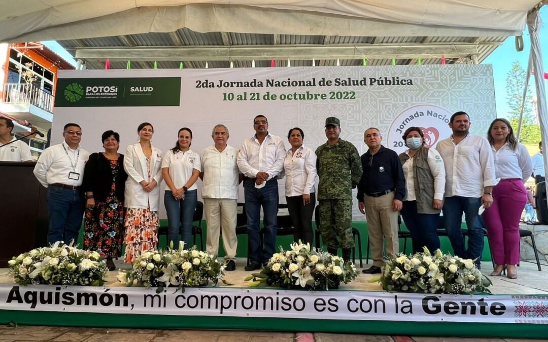 INICIA SEGUNDA JORNADA NACIONAL DE SALUD PÚBLICA EN SLP