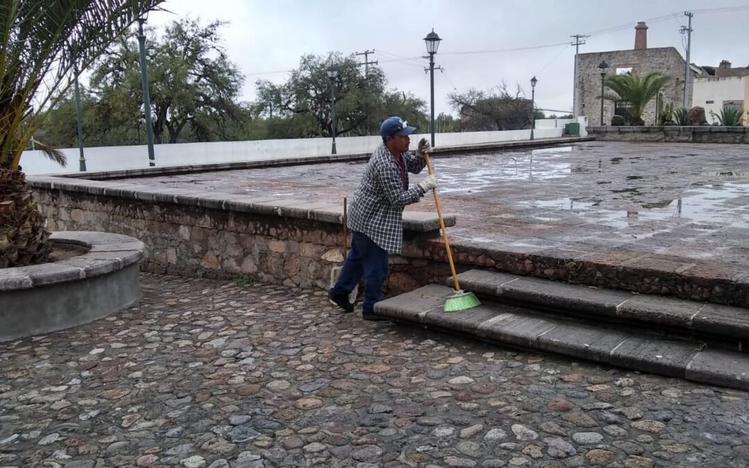 Gobierno de la Capital amplía mantenimiento y limpieza a diversas áreas de la Delegación de Bocas