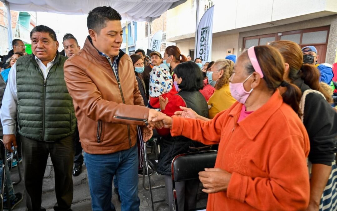 CON 70 MDP, ARRANCA GOBERNADOR RICARDO GALLARDO RESCATE DE LOS BARRIOS DE TLAXCALA Y SANTIAGO