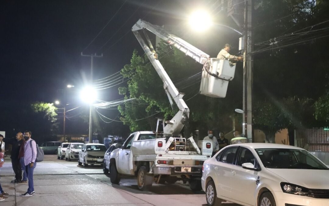 Con Alumbrado Táctico, Gobierno de la Capital ha fomentado la convivencia social en más de 425 colonias de San Luis Potosí