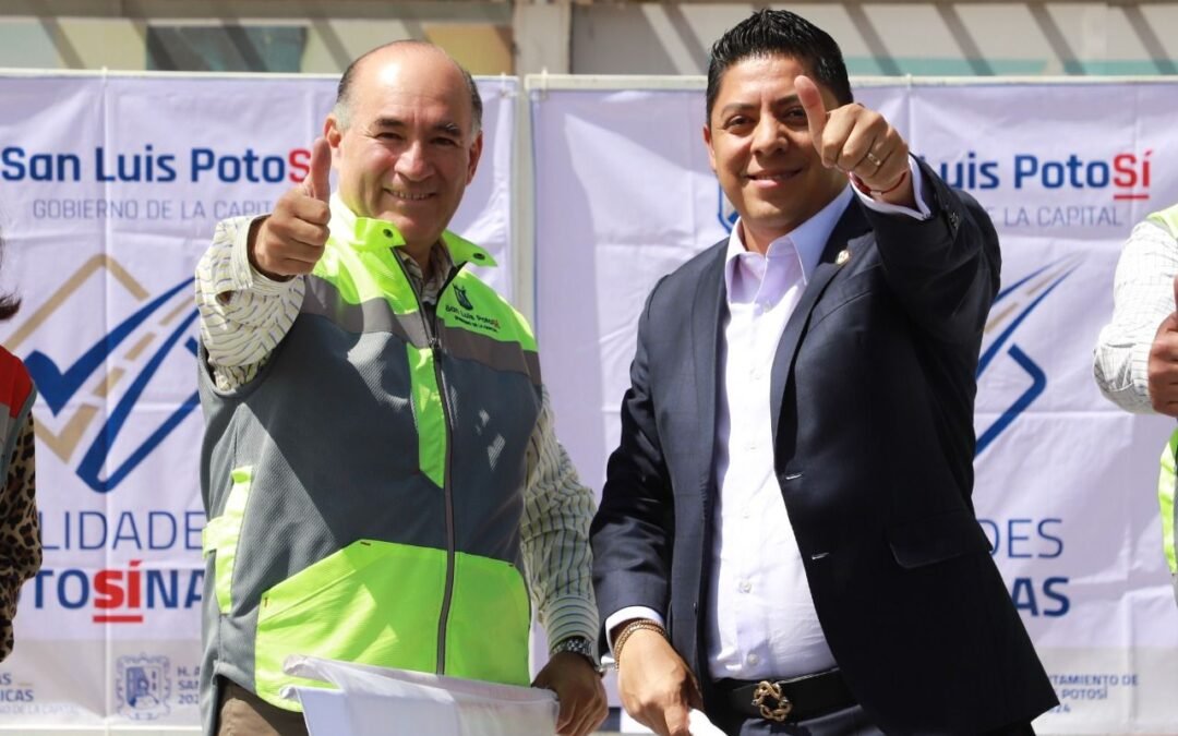 Gobierno de la Capital arrancó la rehabilitación de Rutilo Torres con el programa Vialidades PotoSÍnas