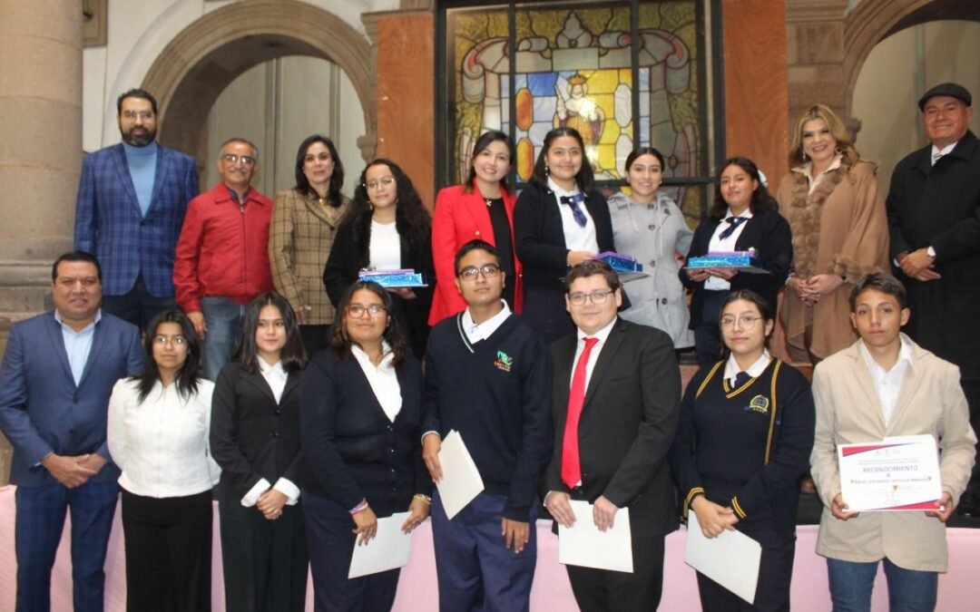 Ayuntamiento celebró el 2do Concurso Juvenil Municipal de Oratoria “Potosinos Ilustres” en Palacio Municipal