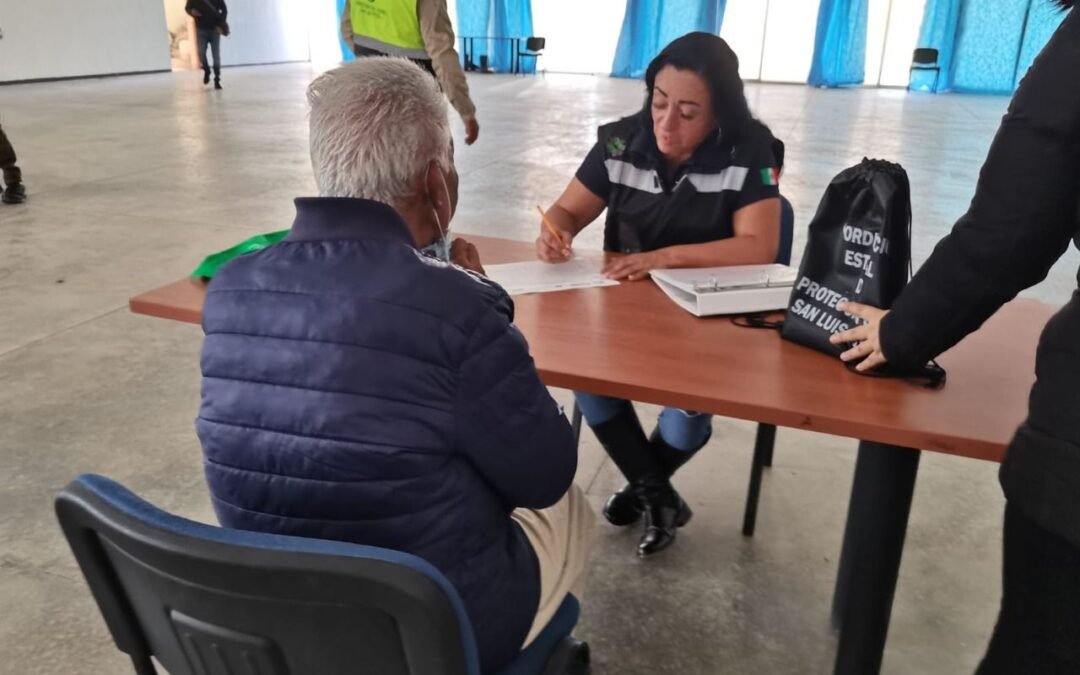 DIF Y PROTECCIÓN CIVIL BRINDAN APOYO A PERSONAS EN SITUACIÓN DE CALLE