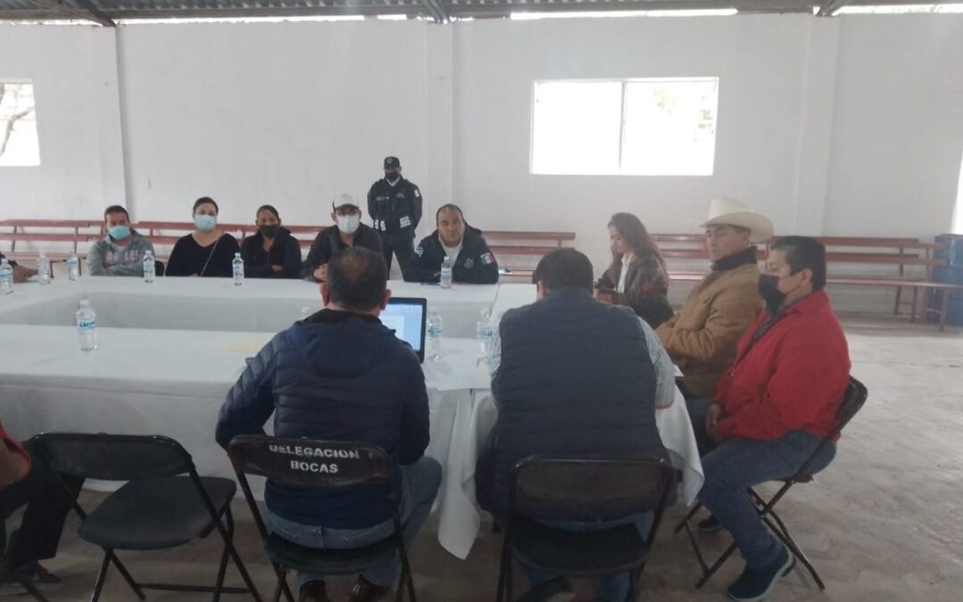 Acciones de la SSPC Municipal y la Delegación de Bocas, a favor de la niñez y la juventud