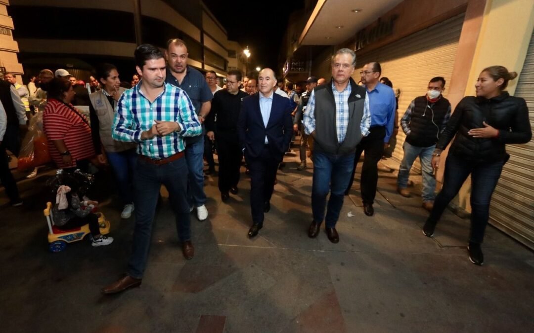 Ayuntamiento de la Capital inicia reordenamiento del comercio informal en el Centro Histórico